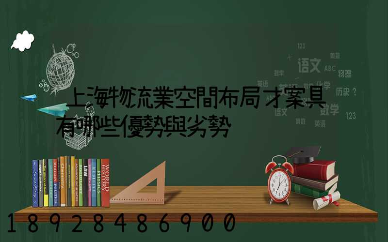 上海物流業空間布局才案具有哪些優勢與劣勢