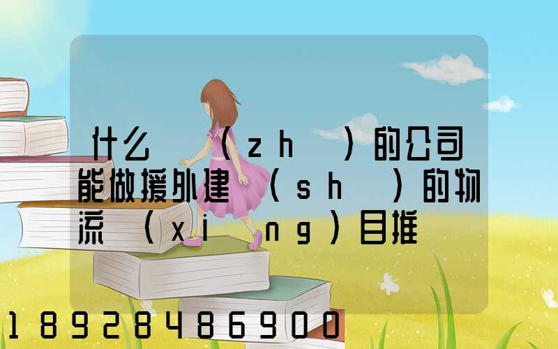 什么資質(zhì)的公司能做援外建設(shè)的物流項(xiàng)目推薦幾家