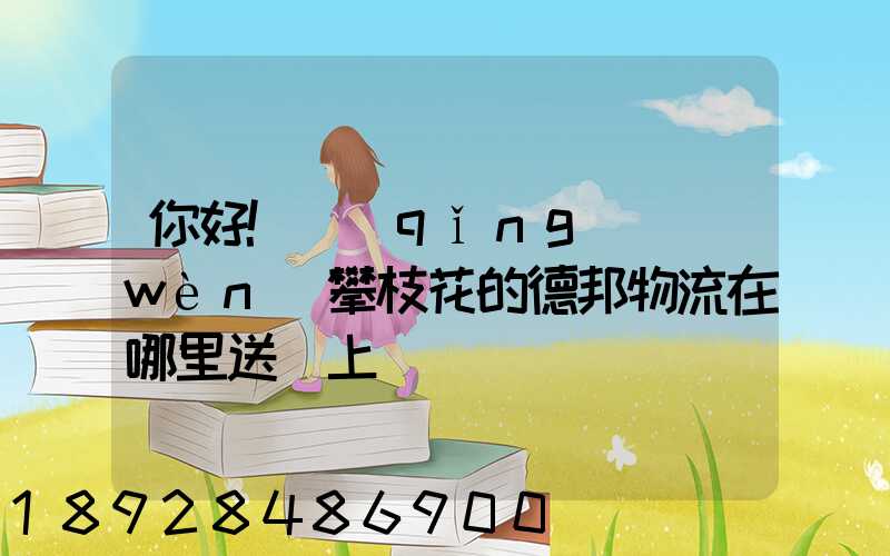 你好!請(qǐng)問(wèn)攀枝花的德邦物流在哪里送貨上門嗎