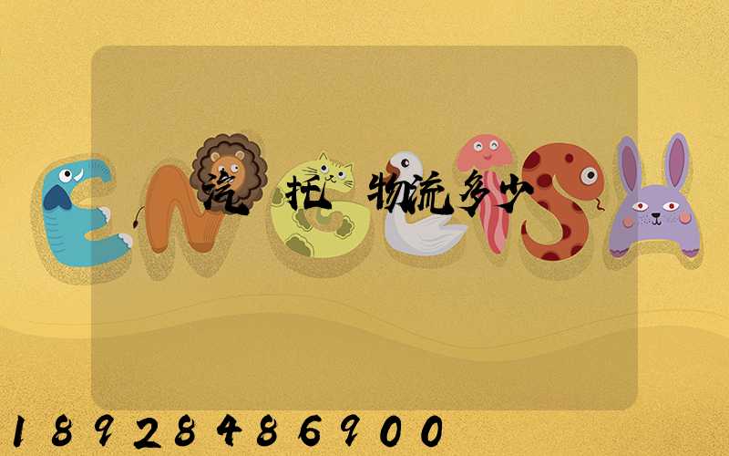 專業汽車托運物流多少錢