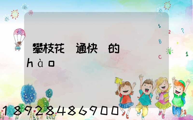 攀枝花圓通快遞的電話號(hào)碼