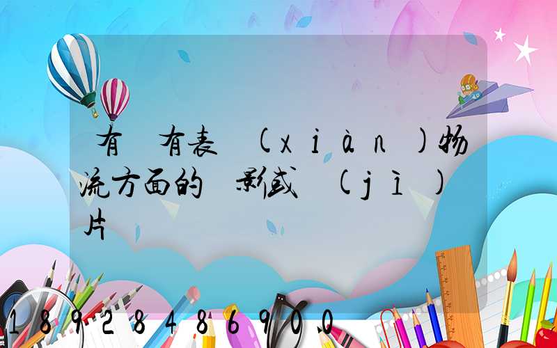 有沒有表現(xiàn)物流方面的電影或紀(jì)錄片