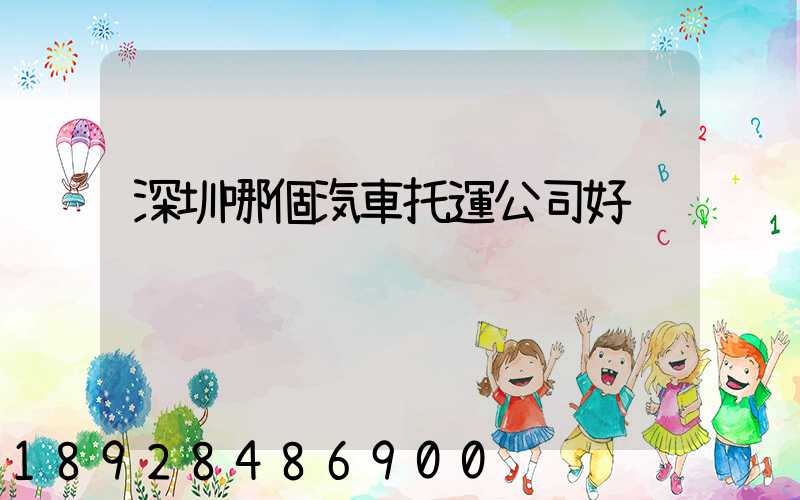 深圳哪個汽車托運公司好