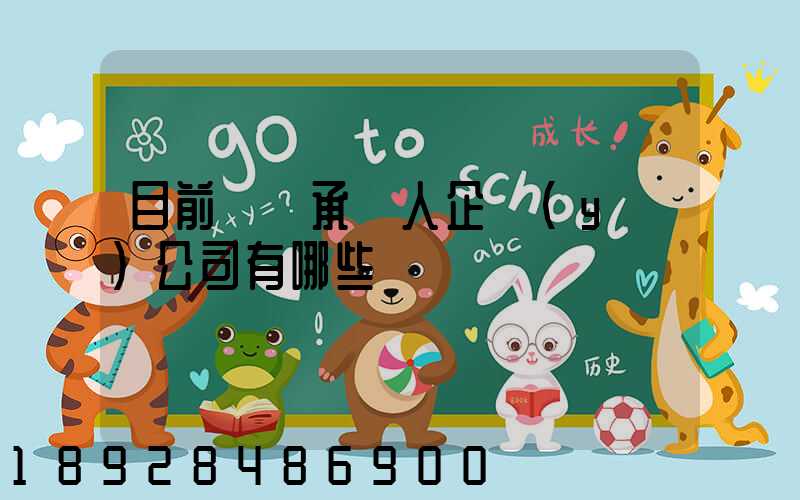 目前無車承運人企業(yè)公司有哪些