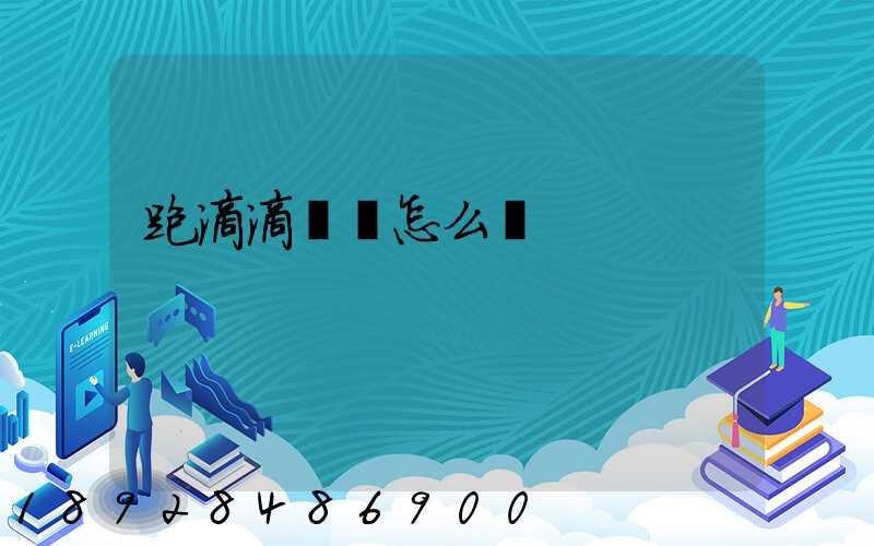 跑滴滴貨運怎么樣